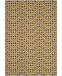 Safavieh Hampton Brown And Ivory 6'7 X 9'6 Area Rug