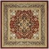 Safavieh Lyndhurst Red And Black 8' X 8' Square Area Rug