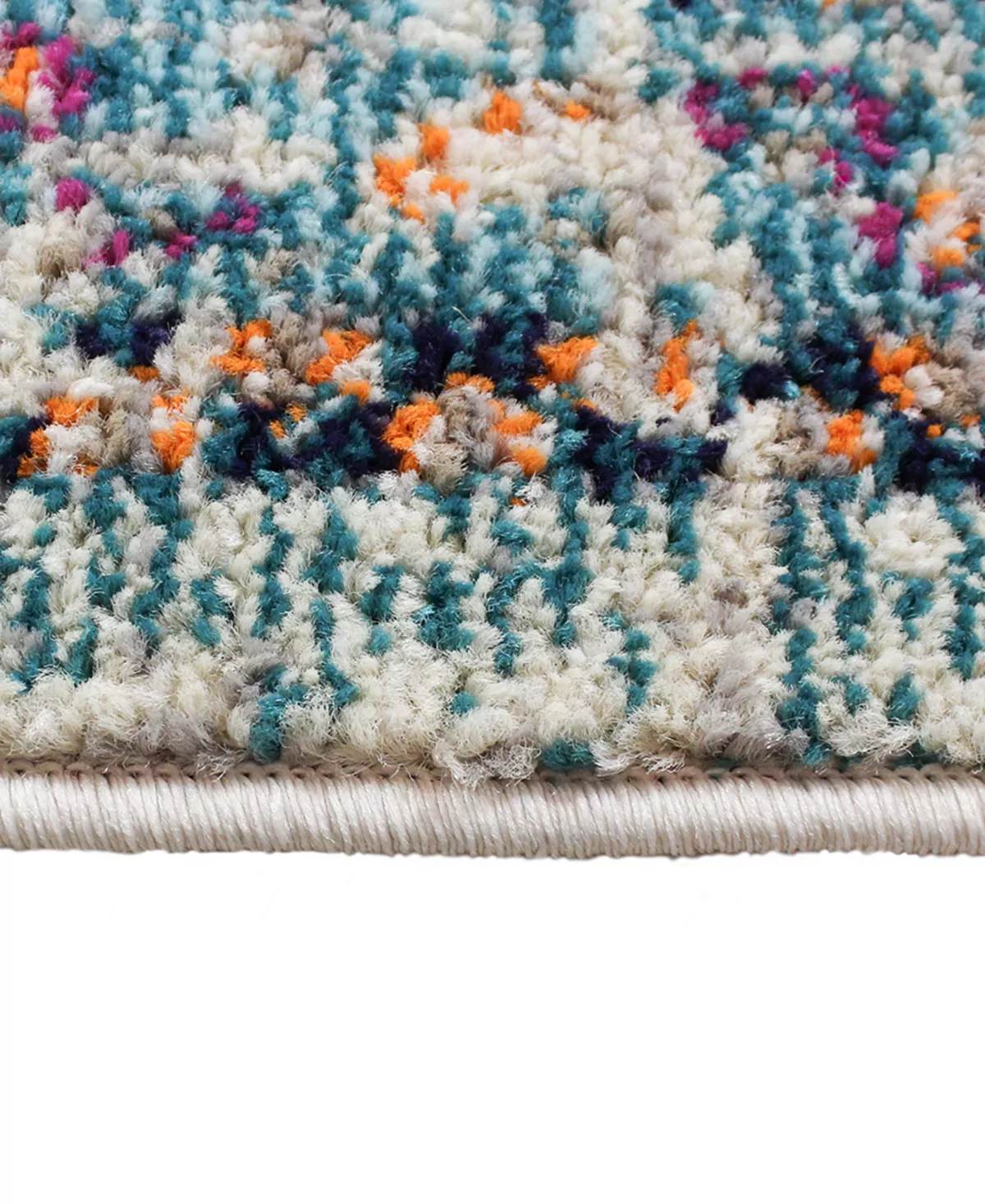 BB Rugs CLOSEOUT! Meza MEZ-102 Ivory/Blue 8'6 X 11'6 Area Rug 8 BB Rugs CLOSEOUT! Meza MEZ-102 Ivory/Blue 8'6 X 11'6 Area Rug - Image 6