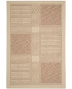 Safavieh Courtyard Natural And Terra 4' X 5'7 Area Rug -Chic Home Store 11811467 fpx