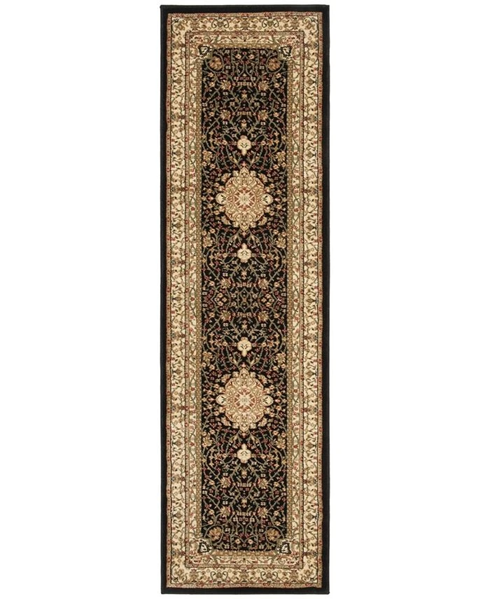 Safavieh Lyndhurst Black And Ivory 2'3 X 18' Runner Area Rug 3 Safavieh Lyndhurst Black And Ivory 2'3 X 18' Runner Area Rug