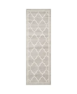Safavieh Amherst Light Grey And Ivory 2'3 X 15' Runner Area Rug