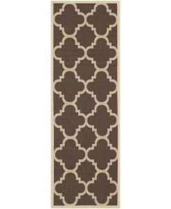 Safavieh Courtyard Dark Brown 2'3 X 10' Sisal Weave Runner Area Rug