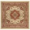 Safavieh Lyndhurst Ivory And Rust 8' X 8' Square Area Rug -Chic Home Store 11813855 fpx
