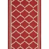 Safavieh Courtyard Red And Beige 2'7 X 5' Sisal Weave Area Rug -Chic Home Store 11814070 fpx