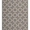 Safavieh Courtyard Anthracite And Beige 4' X 5'7 Sisal Weave Area Rug 1 Safavieh Courtyard Anthracite And Beige 4' X 5'7 Sisal Weave Area Rug -Chic Home Store 11815268 fpx