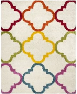 Safavieh G Kids Ivory And Multi 8'6 X 12' Area Rug