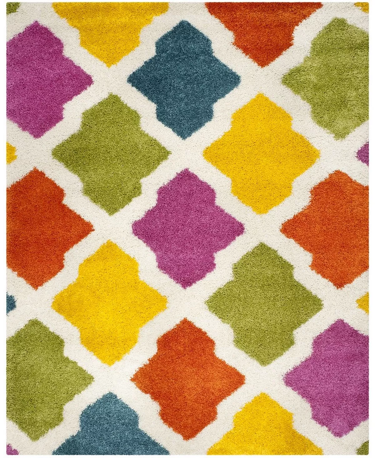 Safavieh G Kids Ivory And Multi 8' X 10' Area Rug 3 Safavieh G Kids Ivory And Multi 8' X 10' Area Rug