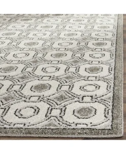 Safavieh Amherst Ivory And Gray 3' X 5' Area Rug