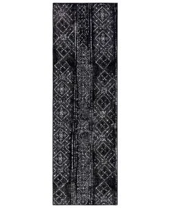 Safavieh Adirondack Black And Silver 2'6 X 12' Runner Area Rug