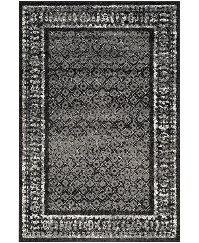 Safavieh Adirondack Black And Silver 4' X 6' Area Rug 3 Safavieh Adirondack Black And Silver 4' X 6' Area Rug