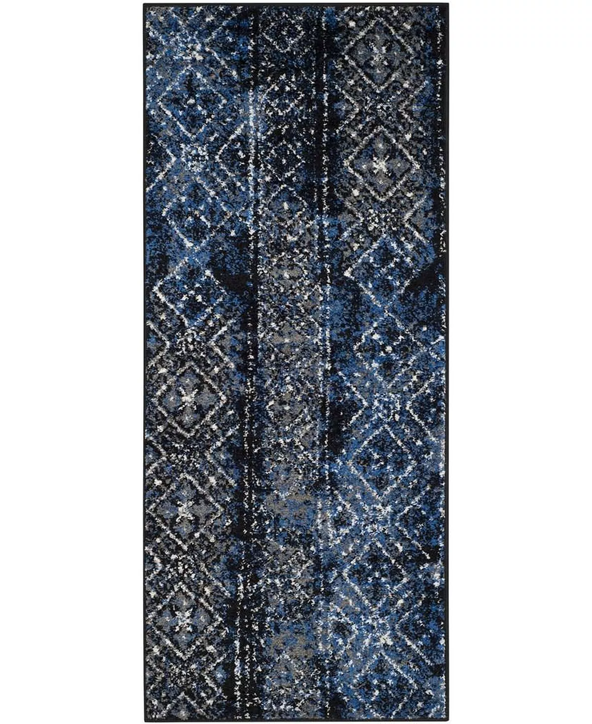 Safavieh Adirondack Silver And Black 2'6 X 10' Runner Area Rug 3 Safavieh Adirondack Silver And Black 2'6 X 10' Runner Area Rug