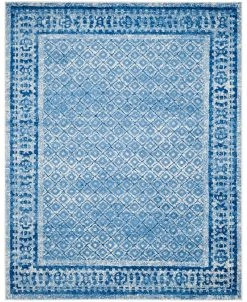 Safavieh Adirondack Silver And Blue 6' X 9' Area Rug