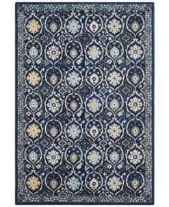 Safavieh Evoke Royal And Ivory 6'7 X 9' Area Rug