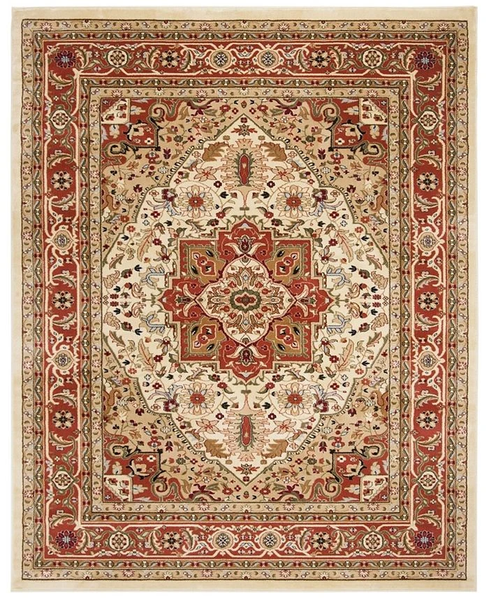 Safavieh Lyndhurst Ivory And Rust 12' X 18' Area Rug 3 Safavieh Lyndhurst Ivory And Rust 12' X 18' Area Rug