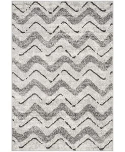 Safavieh Adirondack Silver And Charcoal 5'1 X 7'6 Area Rug