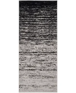 Safavieh Adirondack Silver And Black 2'6 X 12' Runner Area Rug
