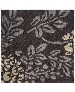 Safavieh G Dark Brown And Gray 6'7 X 6'7 Square Area Rug