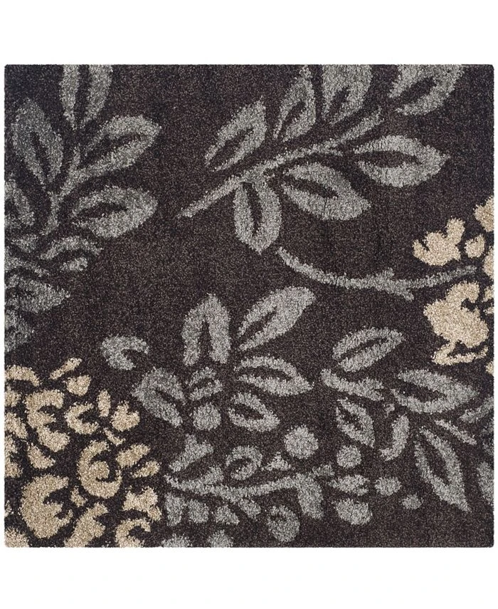 Safavieh G Dark Brown And Gray 6'7 X 6'7 Square Area Rug 3 Safavieh G Dark Brown And Gray 6'7 X 6'7 Square Area Rug