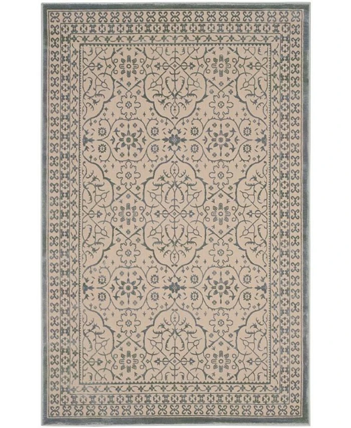 Safavieh Brilliance Cream And Sage 5'1 X 7'6 Area Rug 3 Safavieh Brilliance Cream And Sage 5'1 X 7'6 Area Rug