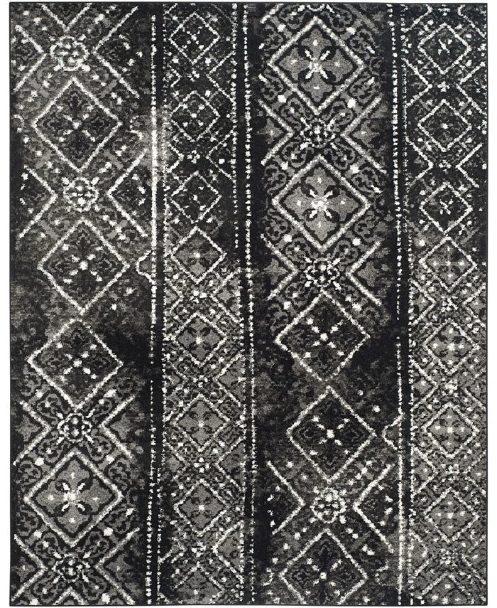 Safavieh Adirondack Black And Silver 10' X 14' Area Rug 3 Safavieh Adirondack Black And Silver 10' X 14' Area Rug