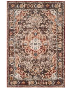 Safavieh Bijar Brown And Rust 9' X 12' Area Rug