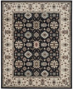 Safavieh Lyndhurst Navy And Creme 9' X 12' Area Rug