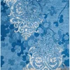 Safavieh Adirondack Light Blue And Dark Blue 8' X 8' Square Area Rug