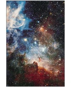 Safavieh Galaxy Purple And Multi 4' X 6' Area Rug