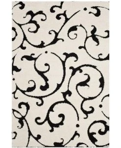 Safavieh G Ivory And Black 4' X 6' Area Rug