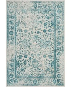 Safavieh Adirondack Ivory And Teal 8' X 10' Area Rug