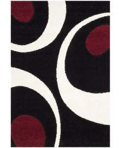 Safavieh G Black And Ivory 5'3 X 7'6 Area Rug