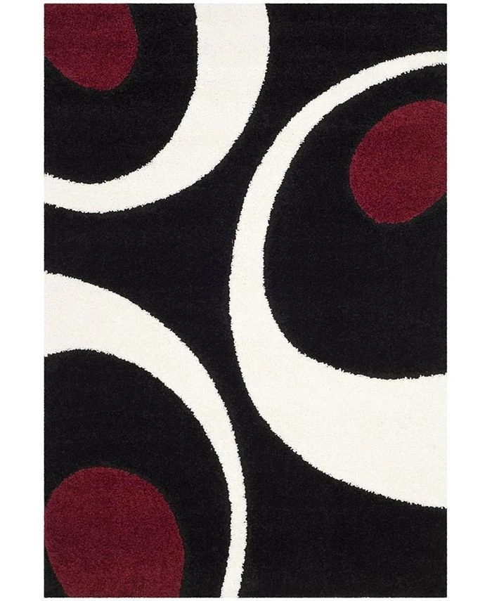 Safavieh G Black And Ivory 5'3 X 7'6 Area Rug 3 Safavieh G Black And Ivory 5'3 X 7'6 Area Rug