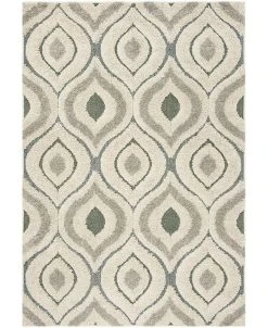 Safavieh G Cream And Light Blue 6' X 9' Area Rug