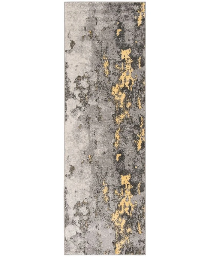 Safavieh Adirondack Grey And Yellow 2'6 X 10' Runner Area Rug 3 Safavieh Adirondack Grey And Yellow 2'6 X 10' Runner Area Rug