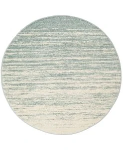 Safavieh Adirondack Slate And Cream 8' X 8' Round Area Rug