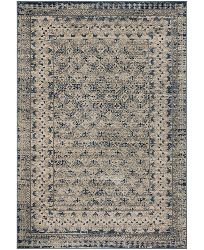 Safavieh Brentwood Light Gray And Blue 6' X 9' Area Rug 3 Safavieh Brentwood Light Gray And Blue 6' X 9' Area Rug