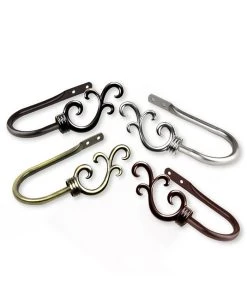 Rod Desyne Swan Curtain Rod Holdback (pair) -Chic Home Store 11863860 fpx