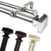Rod Desyne Bedpost Double Curtain Rods -Chic Home Store 11863863 fpx
