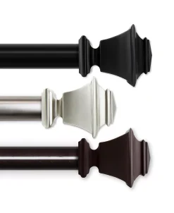Rod Desyne Bach Curtain Rod 1.5 Inch OD, 165 -Chic Home Store 11863916 fpx