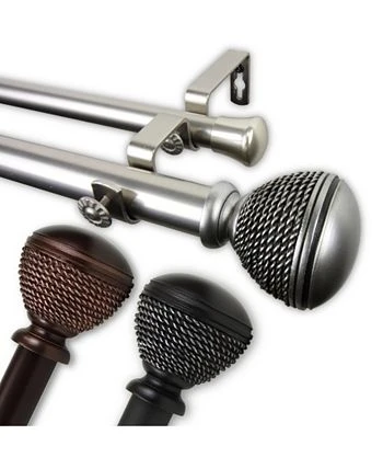Rod Desyne Braided Double Curtain Rod 1 OD 160-240 Inch 7 Rod Desyne Braided Double Curtain Rod 1 OD 160-240 Inch - Image 5