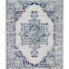 BB Rugs CLOSEOUT! Cassius CSS-507 Ivory/Blue 5' X 7'6 Area Rug -Chic Home Store 11922262 fpx