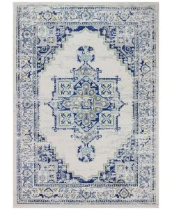 BB Rugs CLOSEOUT! Cassius CSS-507 Ivory/Blue 5' X 7'6 Area Rug