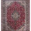 BB Rugs Kashmar 617020 Red 9'9 X 12'8 Area Rug