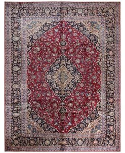 BB Rugs Kashmar 617020 Red 9'9 X 12'8 Area Rug