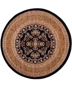 Safavieh Lyndhurst Black And Tan 5'3 X 5'3 Round Area Rug -Chic Home Store 11977699 fpx