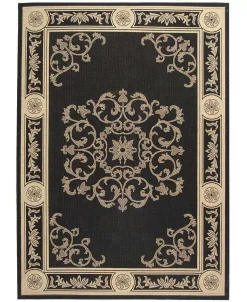 Safavieh Courtyard Black And Sand 4' X 5'7 Area Rug -Chic Home Store 11977827 fpx