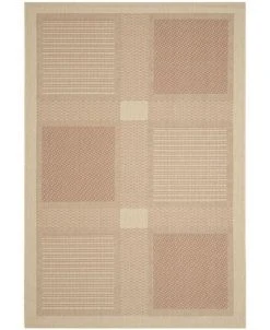 Safavieh Courtyard Natural And Terra 4' X 5'7 Area Rug -Chic Home Store 11977857 fpx