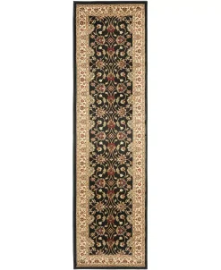 Safavieh Lyndhurst Black And Ivory 2'3 X 12' Runner Area Rug