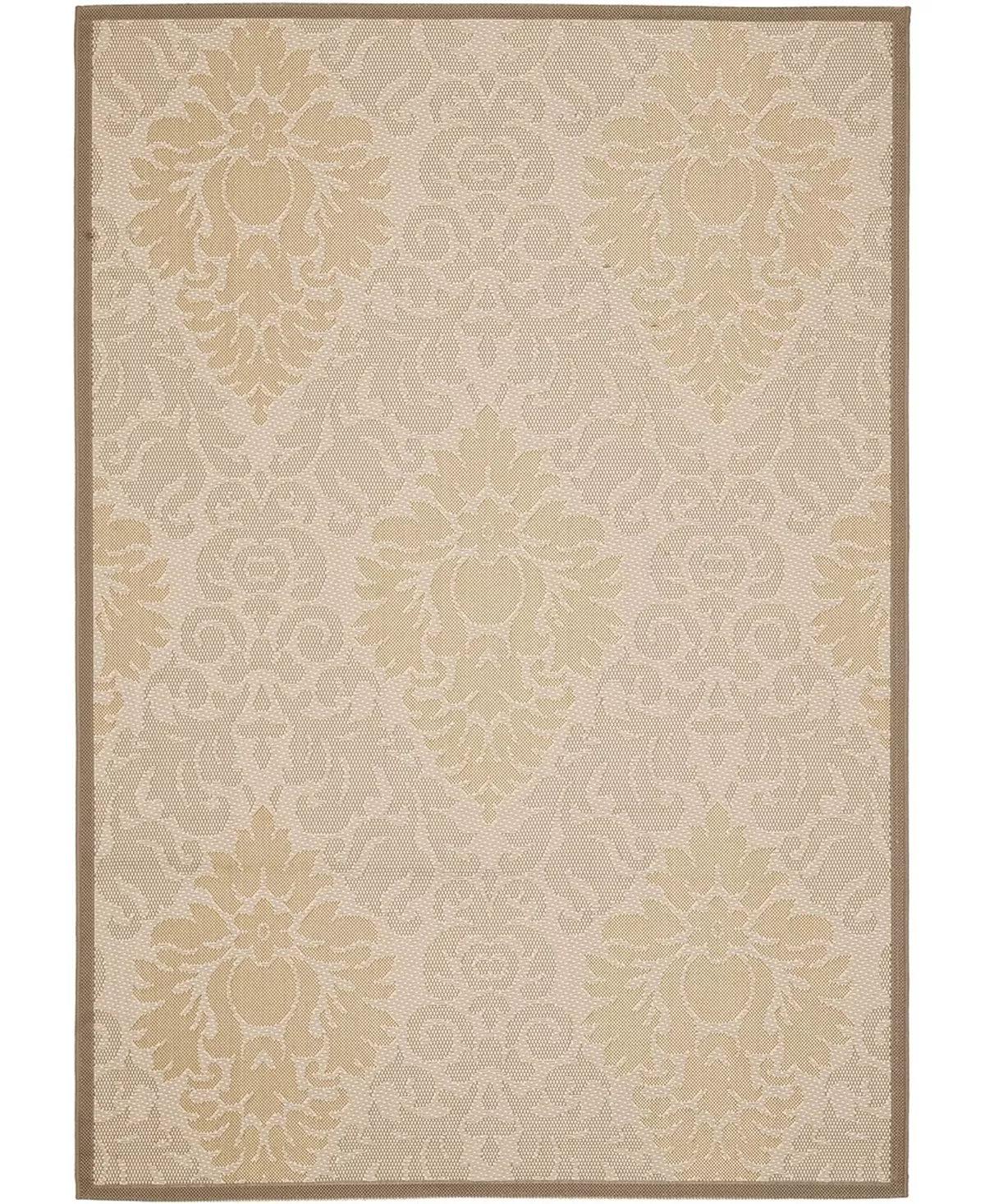 Safavieh Courtyard Beige And Dark Beige 5'3 X 7'7 Area Rug 7 Safavieh Courtyard Beige And Dark Beige 5'3 X 7'7 Area Rug - Image 5